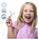 Escova Infantil 360° em U – Limpeza Total