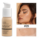 Base Líquida Julystar Efeito Matte | Alta Cobertura e Longa Duração