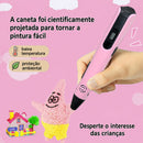 Caneta 3D Infantil Power
