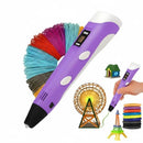 Caneta 3D Infantil Power